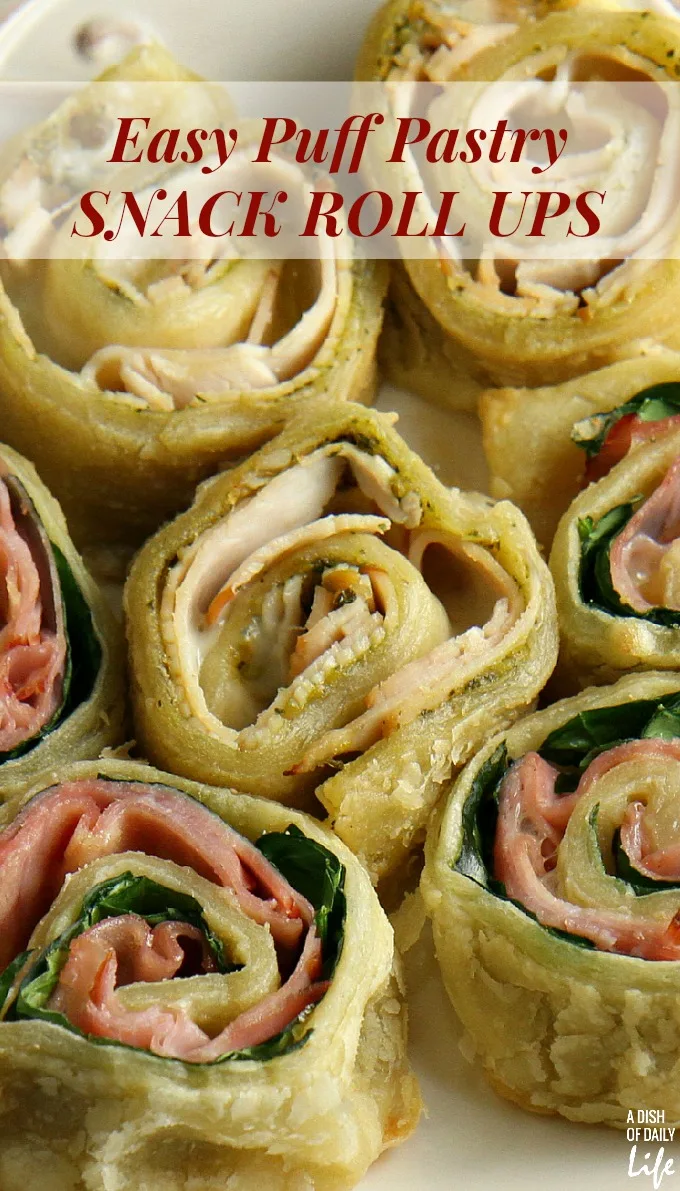 Easy Puff Pastry Snack Roll Up recipe