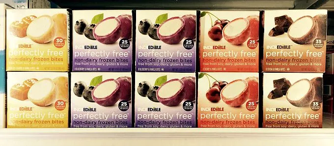 Perfectly Free non-dairy frozen bites at Big Y