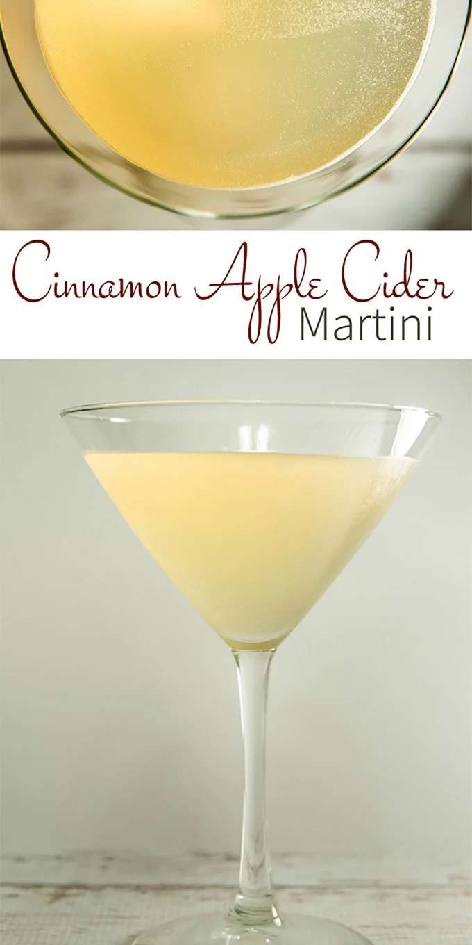 A delightful holiday cocktail, the Cinnamon Apple Cider Martini features a delicious cinnamon apple cider simple syrup that is so versatile that you're going to want to use it with food, desserts, and tea as well!