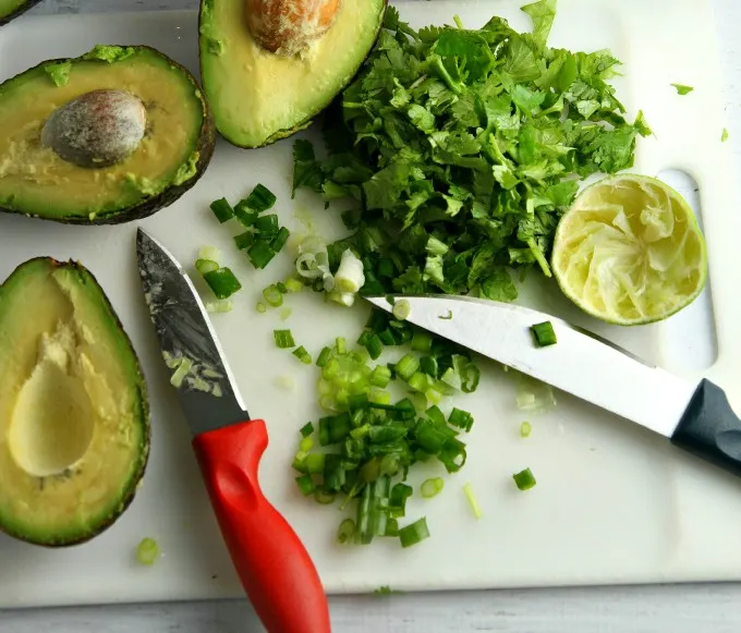 Ingredients for Avocado Dressing