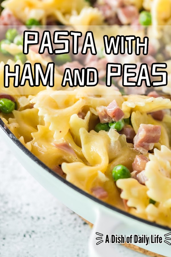 Main image for Pasta with ham and peas