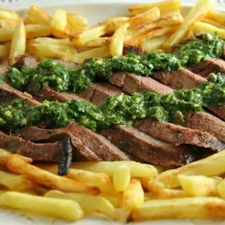 Steak Frites with Chimichurri