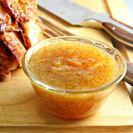 Orange Marmalade Ginger Ham Glaze (+ ham cooking tips)