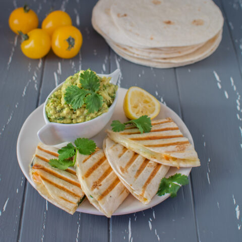 Mediterranean Quesadilla