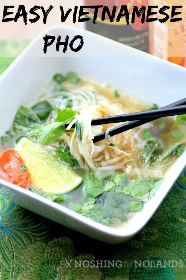 Easy Vietnamese Pho + 14 more easy soup recipes for National Homemade Soup Day!