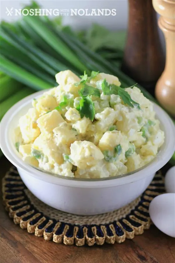 Grandma's Potato Salad + 18 more salad recipes perfect for your next potluck! 