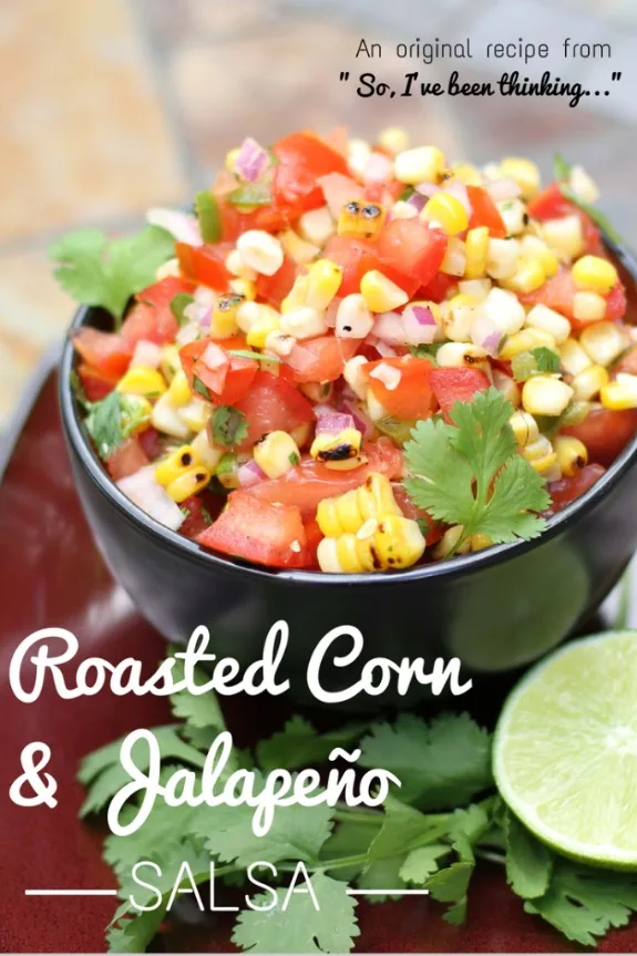 Roasted Corn and Jalapeno Salsa + 18 more salad recipes perfect for your next potluck! 