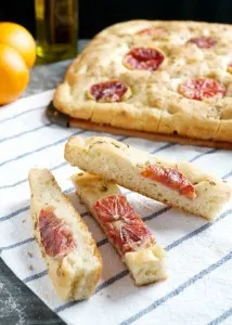 Airy and soft on the inside. Oily and crunchy on the outside. A classic Italian focaccia bread with early spring flavors.