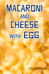 Main image for Macaroni and Cheese with Eggs