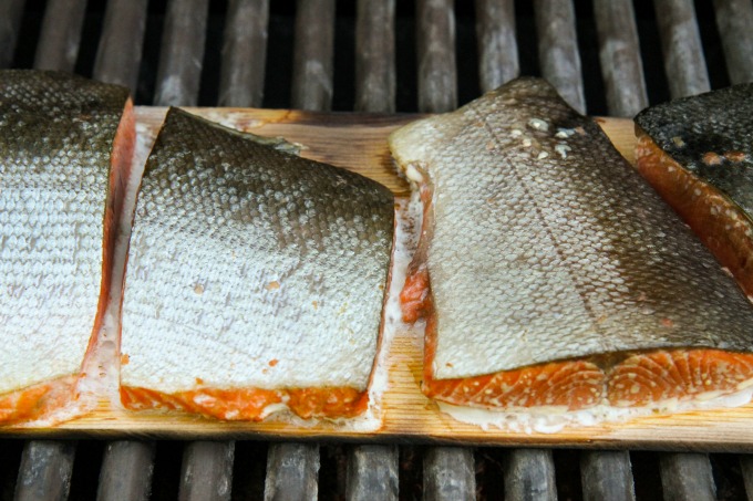 This Grilled Salmon with Spiced Mayo is an easy dinner recipe (just over 20 minutes)...great for busy weeknights and perfect for company as well! Plus I'm sharing the secret to keeping your fish moist! 