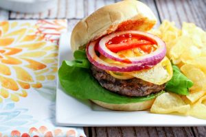 Kick up the flavor on your burgers for your next BBQ! The two secret ingredients give this Hearty Backyard Burgers recipe a unique flavor that everyone will rave about!