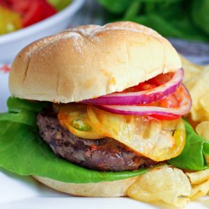 Kick up the flavor on your burgers for your next BBQ! The two secret ingredients give this Hearty Backyard Burgers recipe a unique flavor that everyone will rave about!