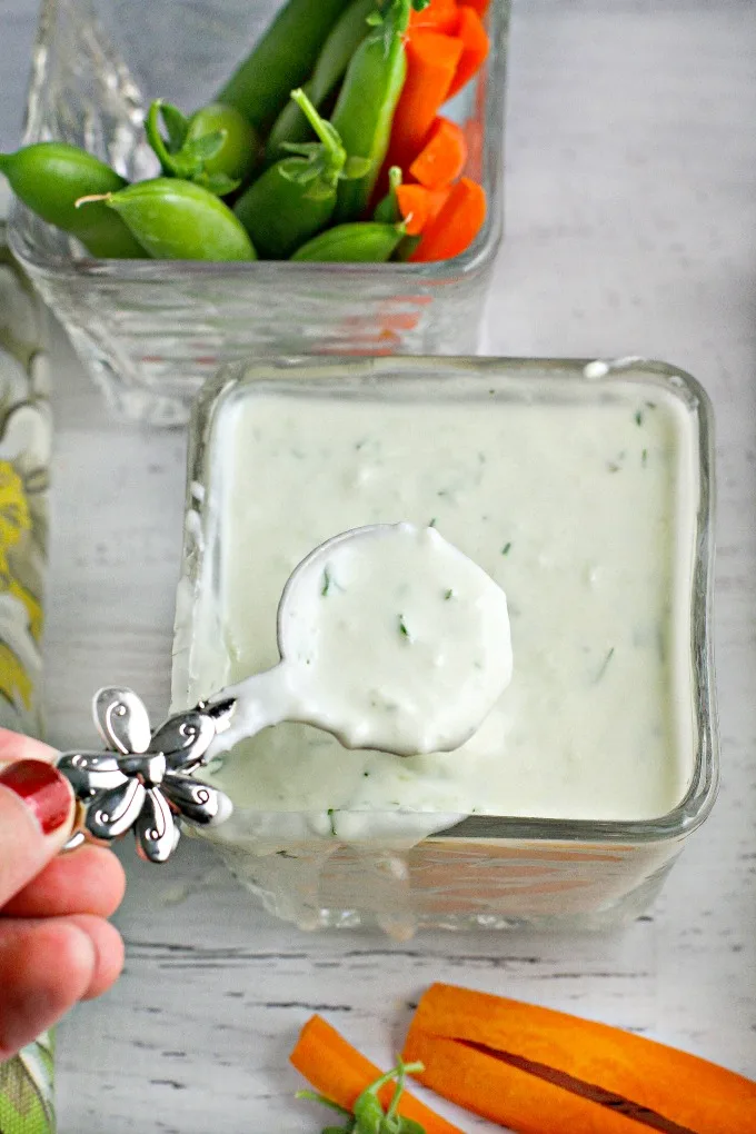 Cool and creamy, Tzatziki Sauce is a tangy yogurt cucumber dip, made with garlic, lemon and dill. Perfect as a dip for vegetables and a lovely accompaniment to chicken, lamb, beef and even salmon! Easy to make...and healthy too! 