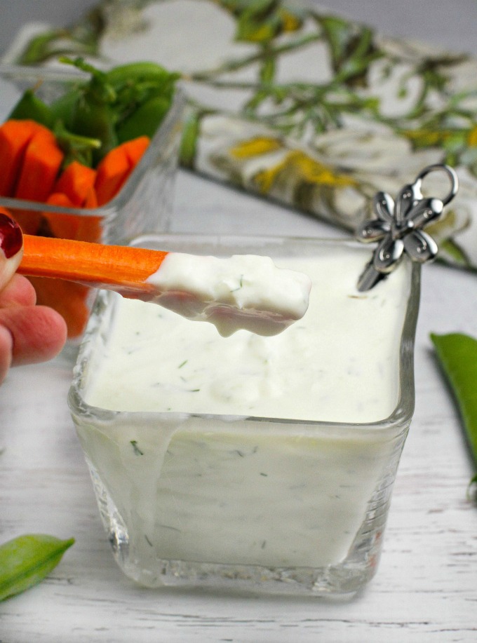 Cool and creamy, Tzatziki Sauce is a tangy yogurt cucumber dip, made with garlic, lemon and dill. Perfect as a dip for vegetables and a lovely accompaniment to chicken, lamb, beef and even salmon! Easy to make...and healthy too! 