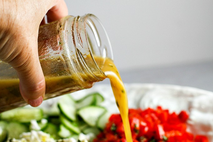 Our Summer Pasta Salad, packed with farmer's market veggies, is the perfect side dish for any potluck or summer BBQ. It's like a burst of summer in every bite! People will be going back for seconds and thirds...everyone will be asking you for the recipe!