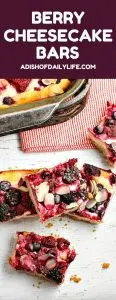 These easy-to-make scrumptious Berry Cheesecake Bars, inspired by the movie GREATER, will be a hit for tailgating parties or movie night!