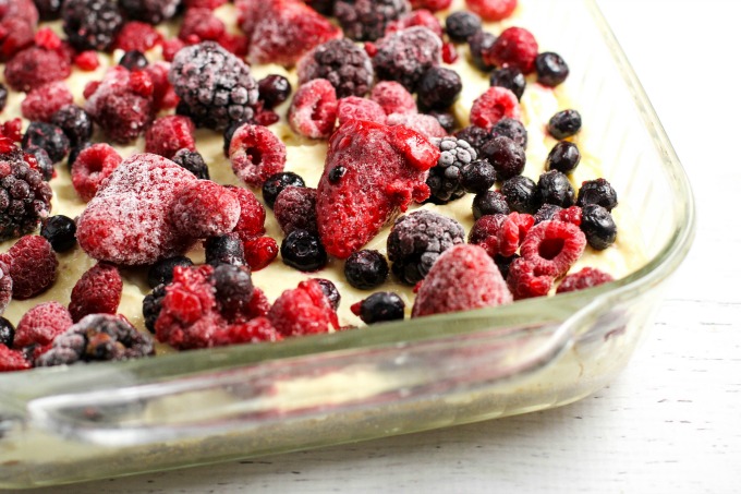 This easy-to-make scrumptious Berry Cheesecake Bars recipe will satisfy any sweet tooth craving! Perfect for for tailgating parties or movie night!