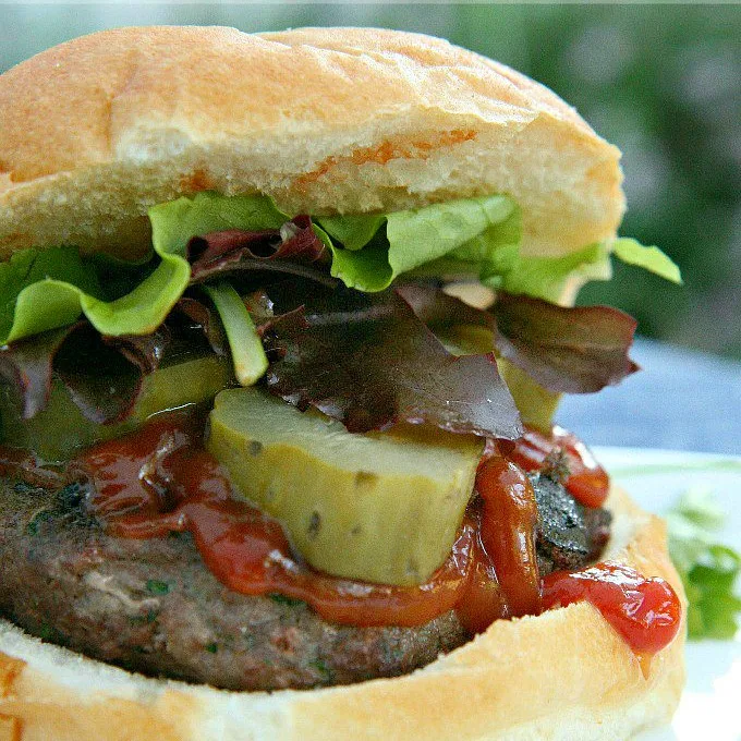 Lebanese Kafta Burgers