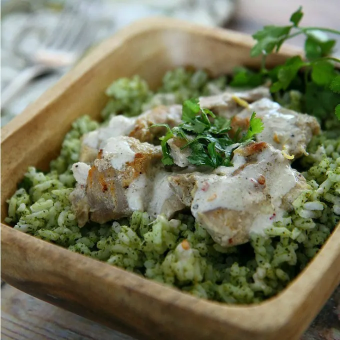 Middle Eastern Yogurt Chicken