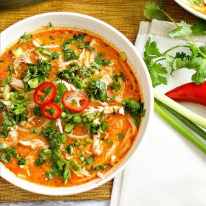 Spicy Chicken Noodle Soup