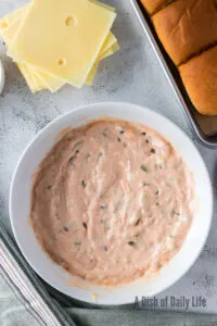 Russian Dressing in a bowl