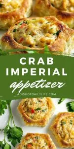 Crab Imperial is an easy-to-make, elegant appetizer recipe, perfect for a special occasion or holiday entertaining!