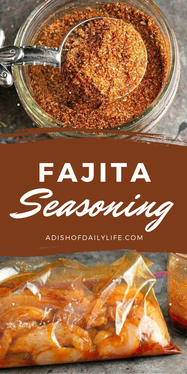 Easy to make Fajita Seasoning...always gets rave reviews!