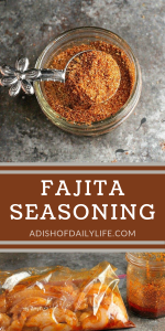 Homemade Fajita Seasoning