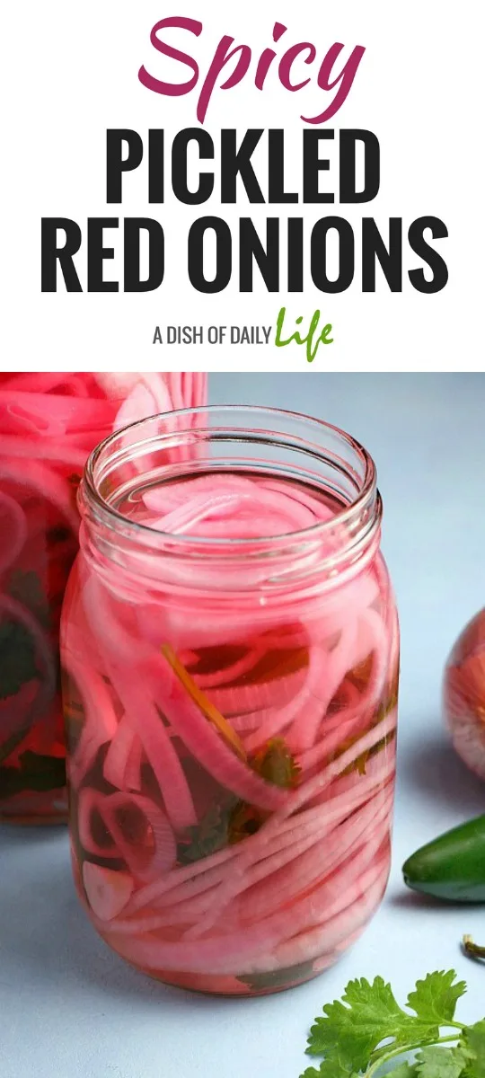 Quick Pickled Red Onions - Everyday Family Eats