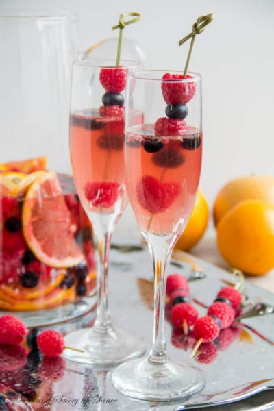 Fruity Moscato Sangria | Sweet and Savory by Shinee