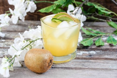 Spicy Tropical Bourbon Cocktail | Fancy Shanty