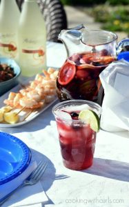 Summer Berry Sangria | Cooking with Curls