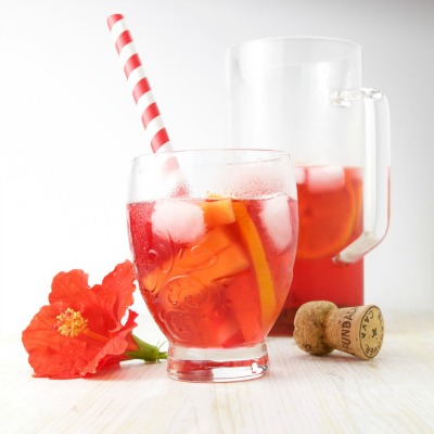 Hibiscus Sangria | The Foodolic