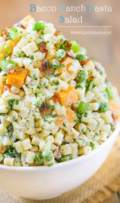 Bacon Ranch Pasta Salad