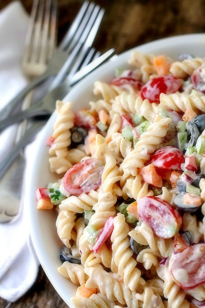 Lemon Pepper Pasta Salad