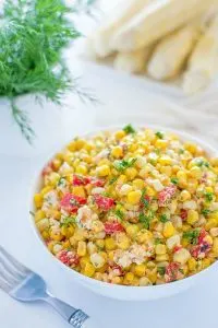 Corn and Feta Salad