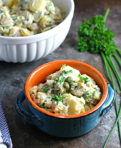 Herbed Fingerling Potato Salad - 31 Awesome BBQ Side Dishes