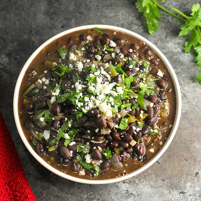 Mexican black beans