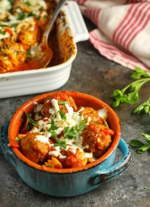 Meatball Grinder Casserole