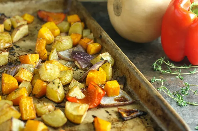 Roasting brings out another dimension of flavor in your vegetables. This simple Roasted Vegetable recipe is the perfect addition to your holiday dinner menu!