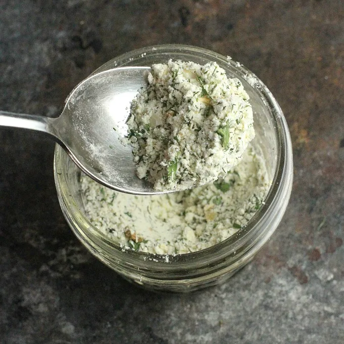 Dried ranch seasoning mix