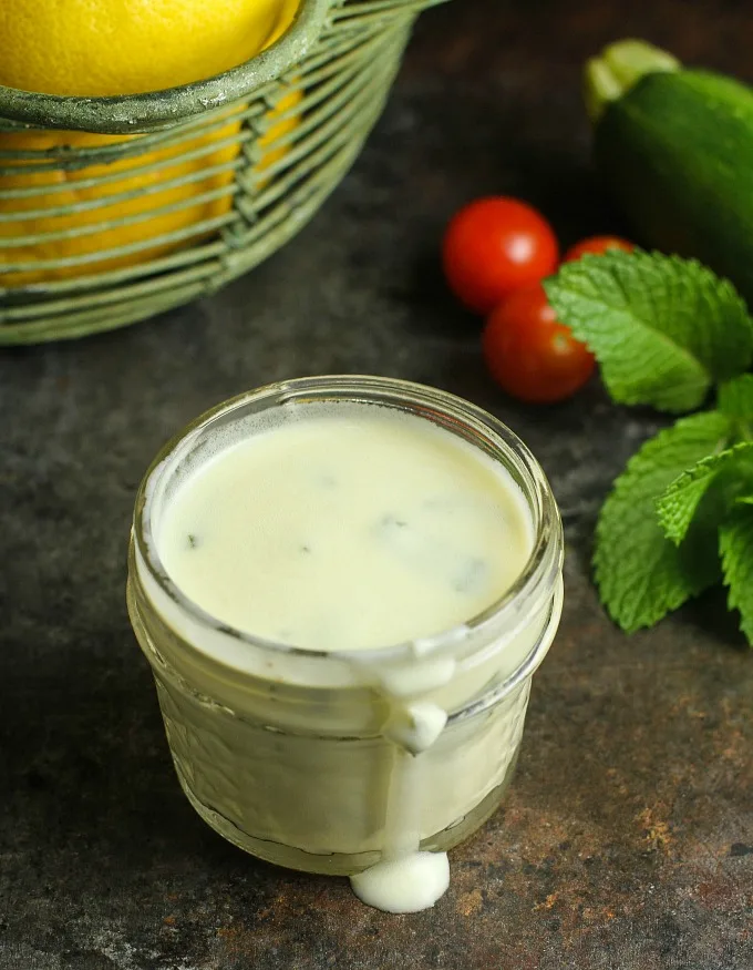 Lemon Yogurt Dressing