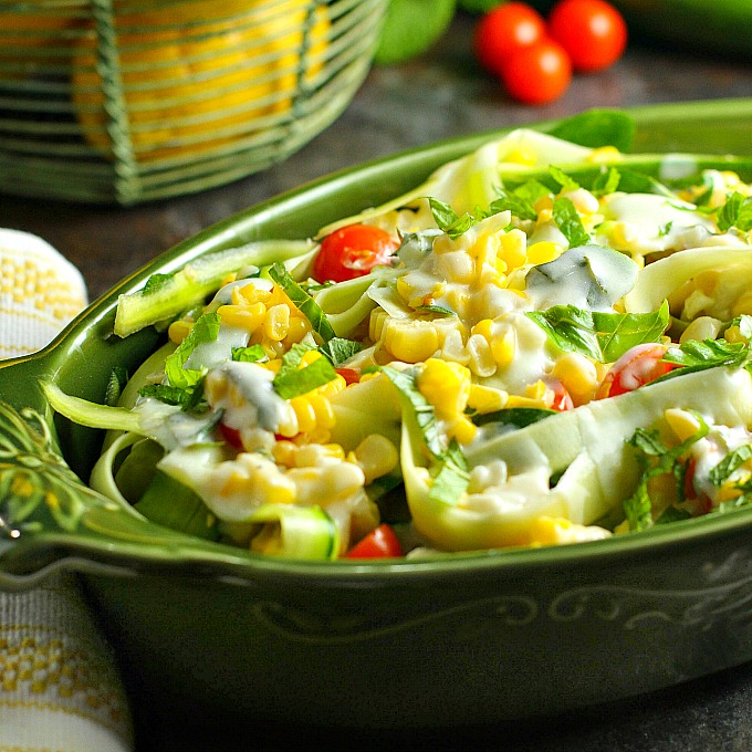 Zucchini Corn Salad with