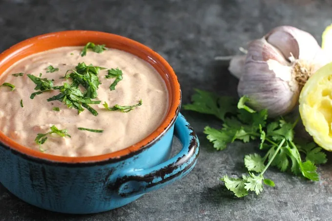 Sour Cream Marinade / Dipping Sauce with Mediteranean spices