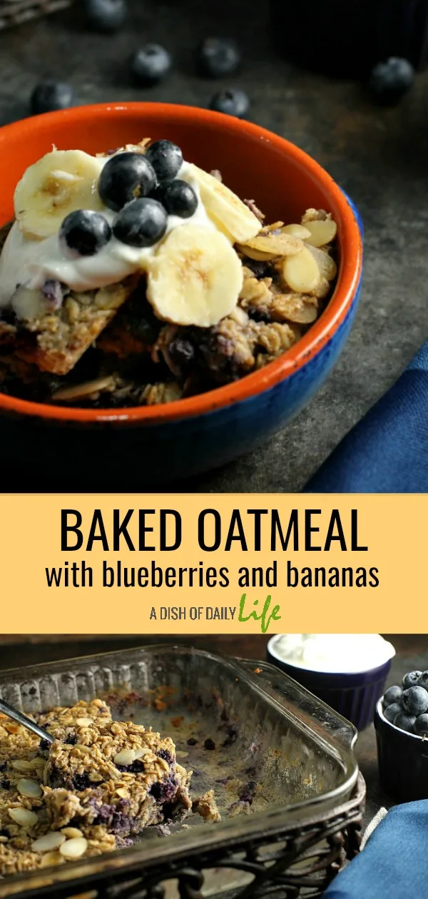 Learn how to make baked oatmeal...the best comfort food breakfast! Easy to make, customizable with different fruits and nuts, and versatile enough for grab-and-go breakfasts! Ideas on variations as well as cooking tips included in post. #breakfast #healthy #easymeals