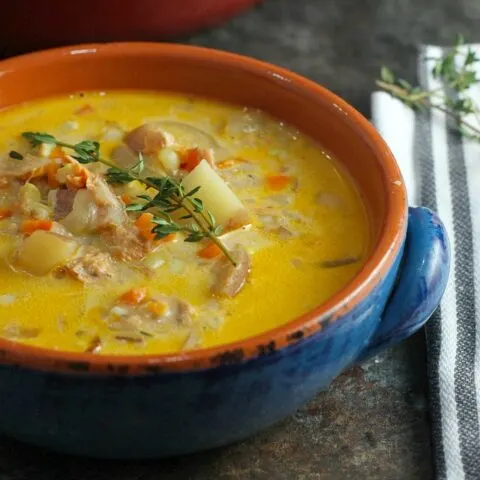 Salmon Corn Chowder