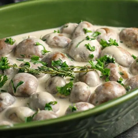 Creamy Marsala Mushrooms