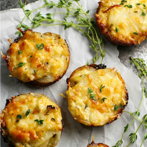 Potato Gratin Stacks