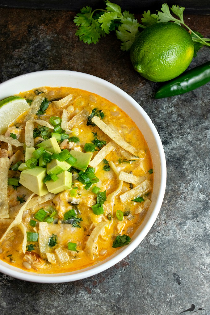 White Chicken Corn Chili 