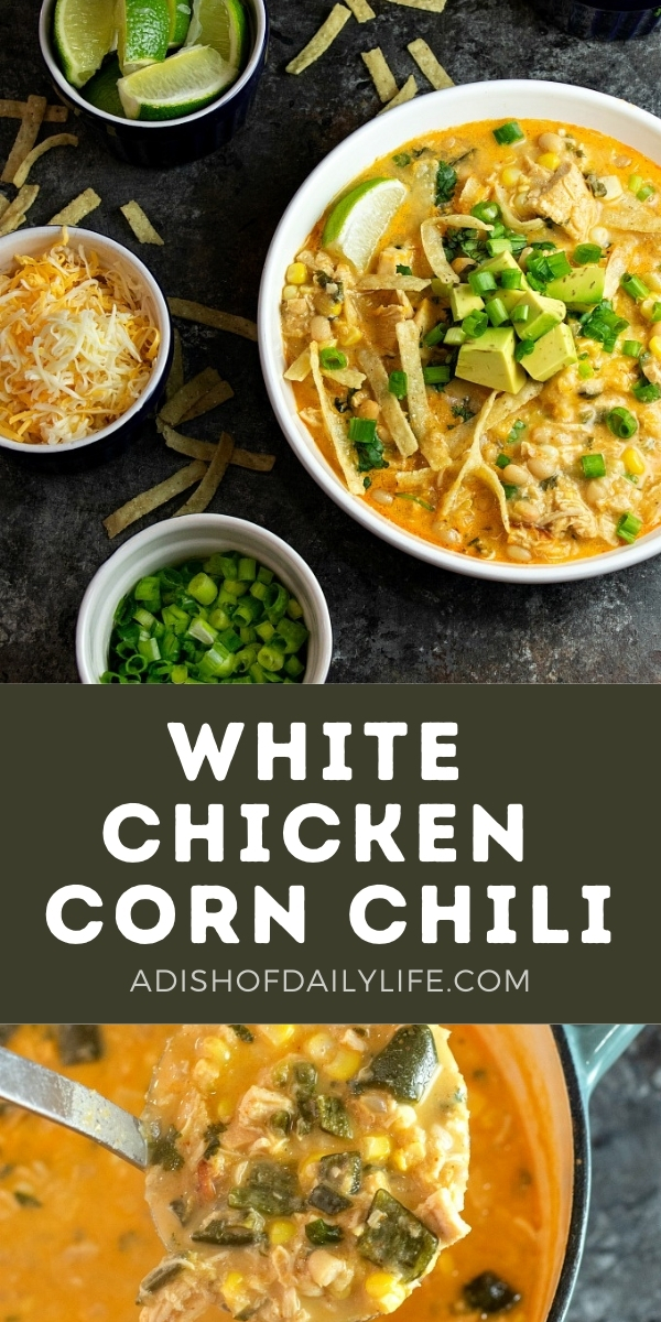 white chicken corn chili